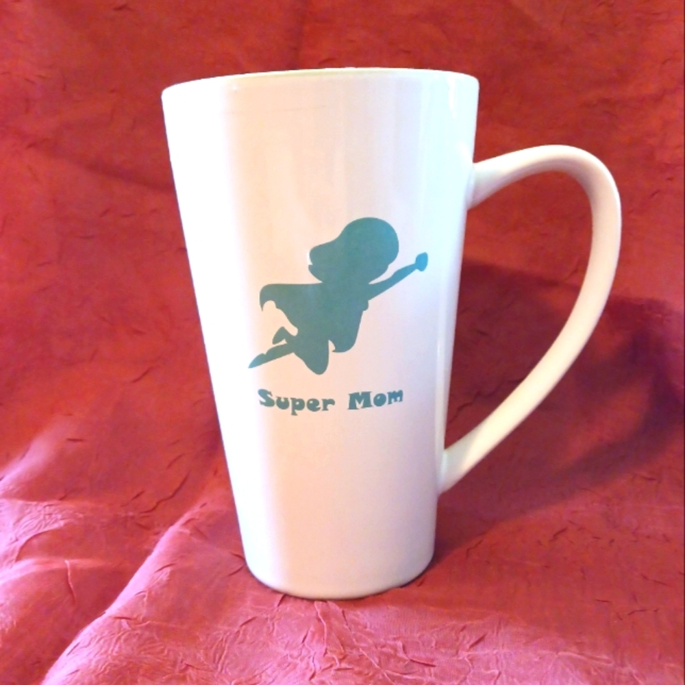 10 Strawberry Street "Super Mom" 26 Oz Mug - Picture 2 of 8